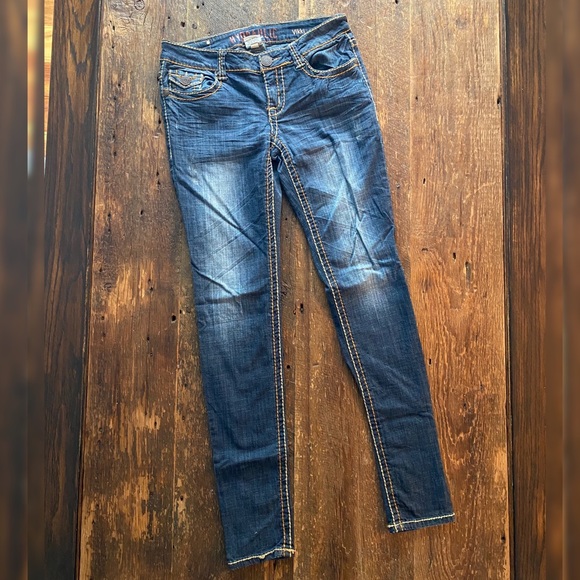 Hydraulic Denim - Hydraulic Vikki Denim Leggings, Size 9/10